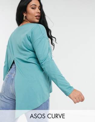 asos plus size blouses