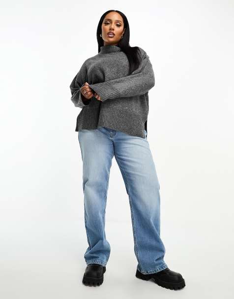 Plus size shop baggy jumpers