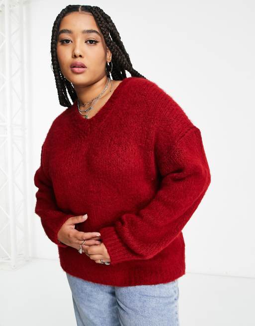 Asos clearance red sweater