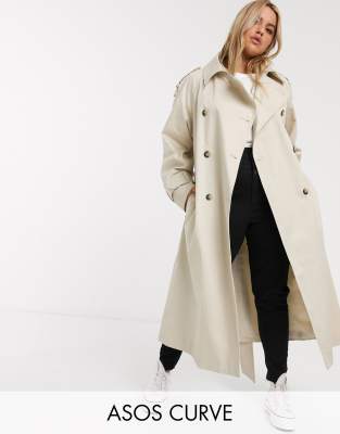 longline plus size coat