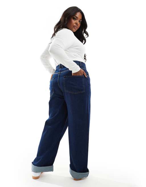 ★送料・関税込★OPEN YY★CURVED JEANS★ CLOUT COLLECTION ™️ | 'Arc' Curved Seam Denim Cargo Jeans