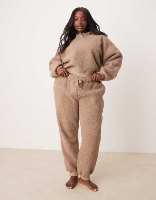 Maternity Loungewear Boohoo Knitted Lounge Set Maternity Plus Size
