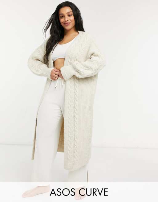 Asos maxi clearance cardigan