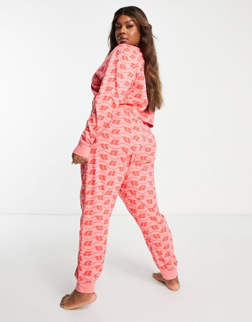 Asos leopard pyjamas sale