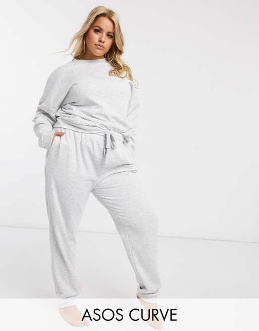 lounge sweat and jogger set