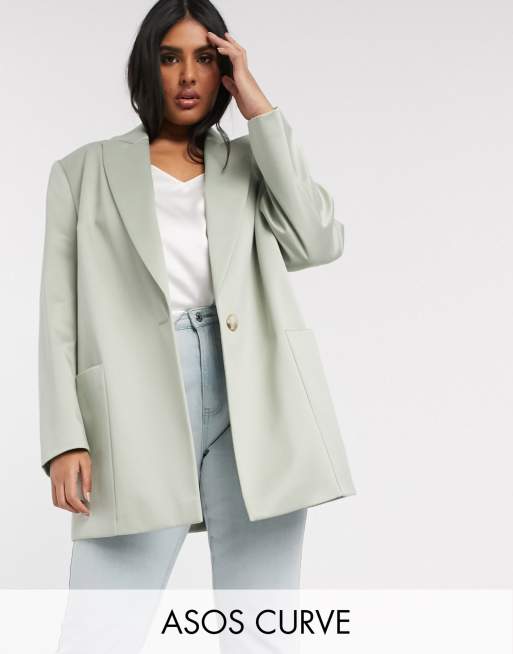 Asos best sale curve manteau