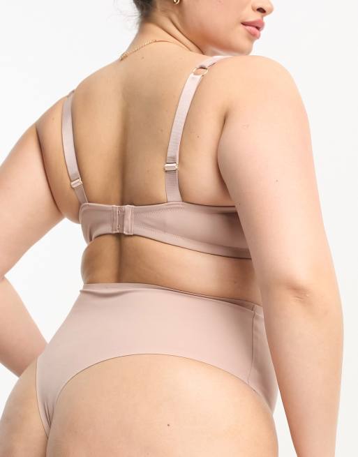 ASOS CURVE SHAPEWEAR High Shine Control Thong