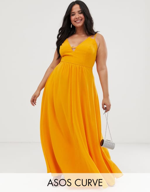 Asos curve shop maxi dress