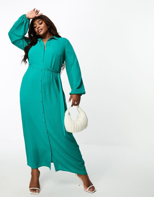 Asos curve maxi online