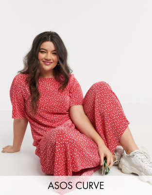 asos kleid pink