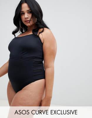 asos plus size swimwear