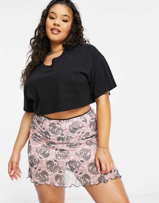 Mesh dragon clearance skirt