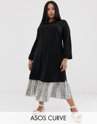 snakeskin dress asos