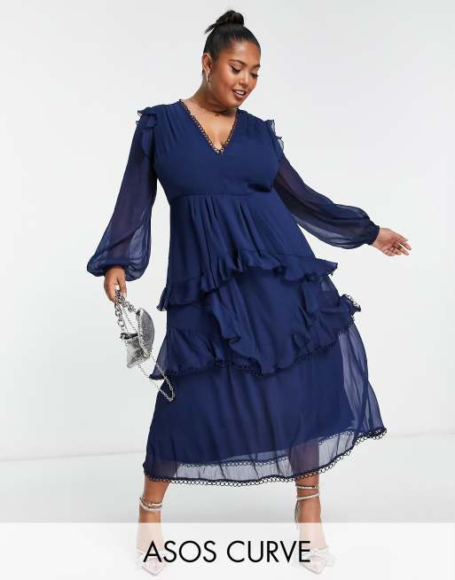 Asos plus outlet dresses