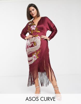 asos dragon dress