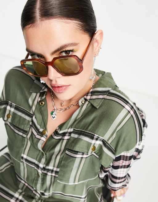 asos midi shirt dress ASOS Design - Midi Dress - Women - Polyester/Spandex - XS
