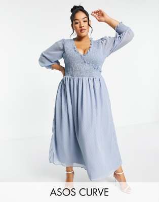 asos curve smock dress