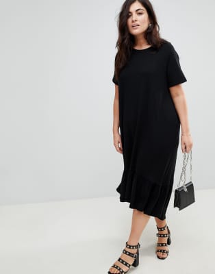 asos curve t shirt dress