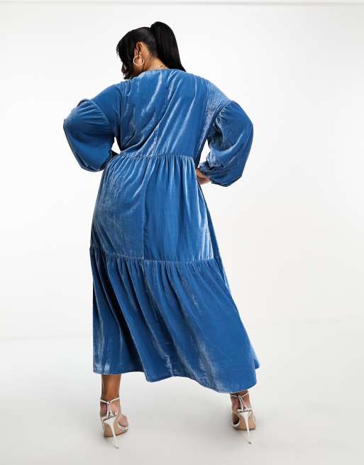 asos blue velvet dress Ashley Lauren 11646 - Asymmetric Two Piece Prom Gown 4 / Aqua