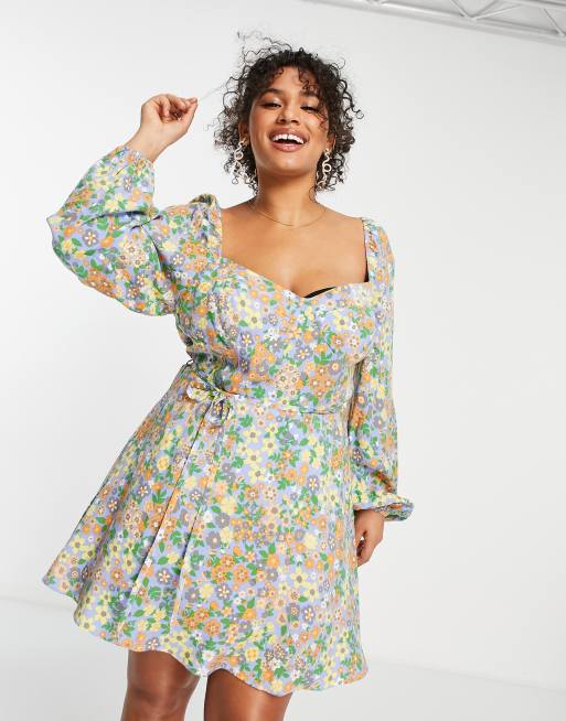 Asos milkmaid dress sale