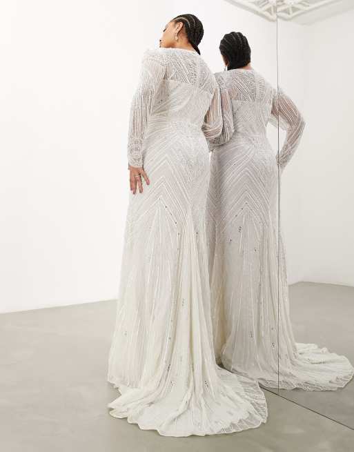 Asos plus size evening gowns sleeves new arrivals