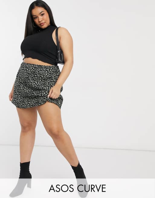 Asos plus hotsell size mini skirts