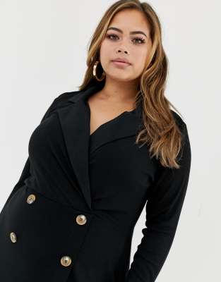 blazer dress curve