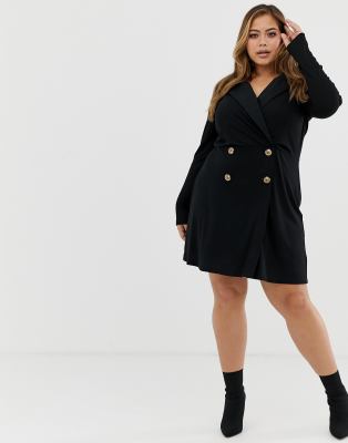 blazer dress curve