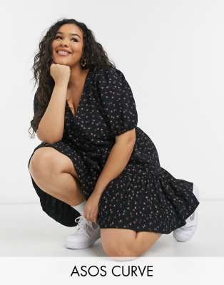 asos curve smock dress