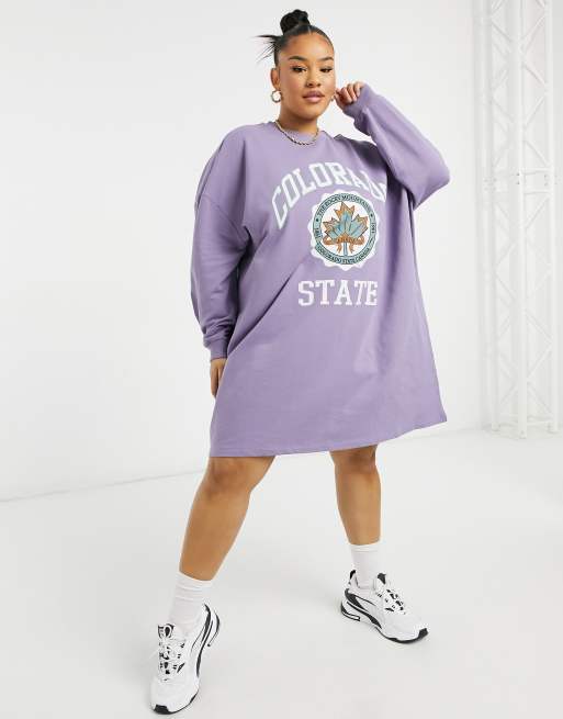 Asos dusty purple dress clearance