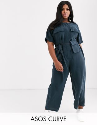 plus size boiler jumpsuit
