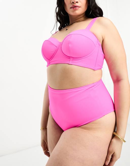 Asos plus size swimwear best sale