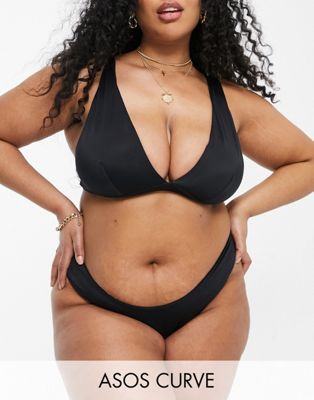 ASOS DESIGN Curve mix and match hipster bikini bottoms in black  - ASOS Price Checker