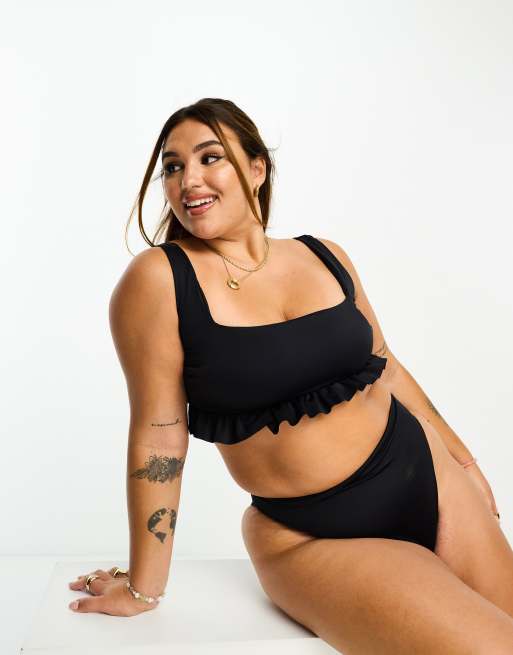 Asos plus size outlet swimwear