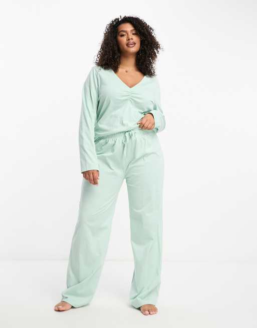 Women's Snowflake Long Sleeve Pajama Top