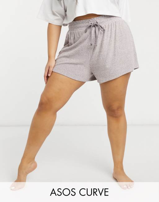 Ribbed Super Soft Lounge Shorts