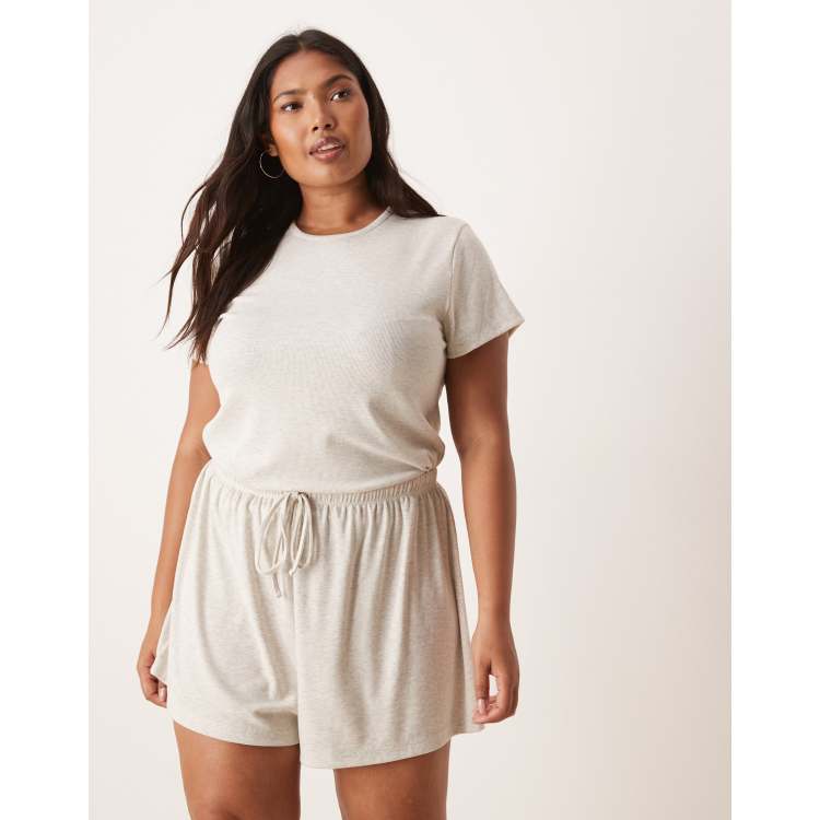 【Eaphi】 FLUFFY SHORT PANTS beige cargo-short-beige-women-s-