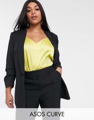 asos curve suit