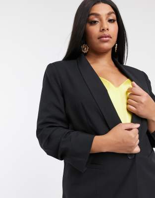 asos plus size blazers