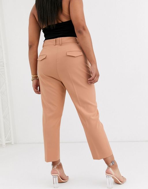 ASOS DESIGN Curve mix & match ultimate ankle grazer suit pants in