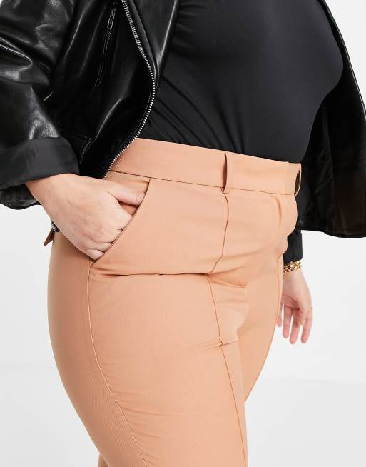 ASOS DESIGN curve mix & match ultimate ankle grazer suit pants, 3 of 4