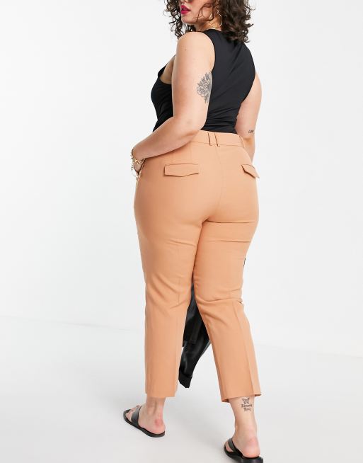 ASOS DESIGN Curve mix & match ultimate ankle grazer suit trousers, 2 of 4