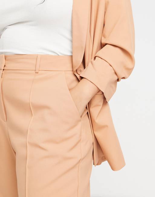 ASOS DESIGN Curve – Mix & Match – Ultimative, knöchellange Anzughose in Altrosa, 3 von 4