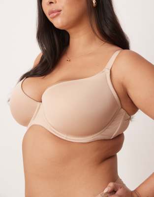 ASOS CURVE ASOS DESIGN CURVE MOLDED T-SHIRT BRA 