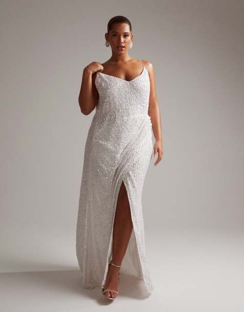 White Plus Size Dresses