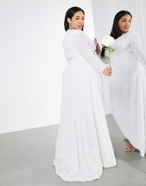 Asos bridal dressing clearance gowns