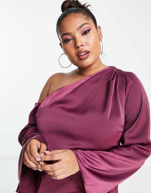 【SCULPTOR】2way Shawl Maxi Dress Deep Wine 2way Shawl Maxi Dress Deep Wine – Sculptor