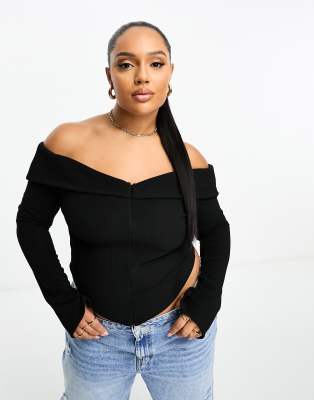 Outfits with black off the store shoulder tops