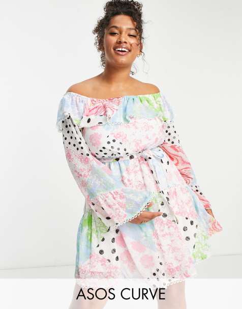 Asos plus size hot sale party dresses