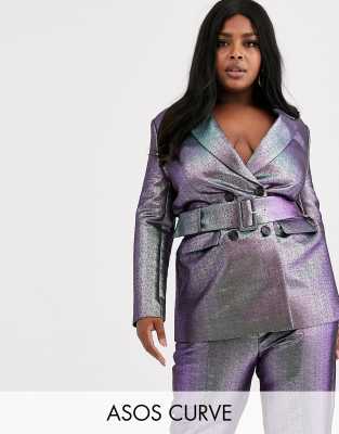 asos curve suit